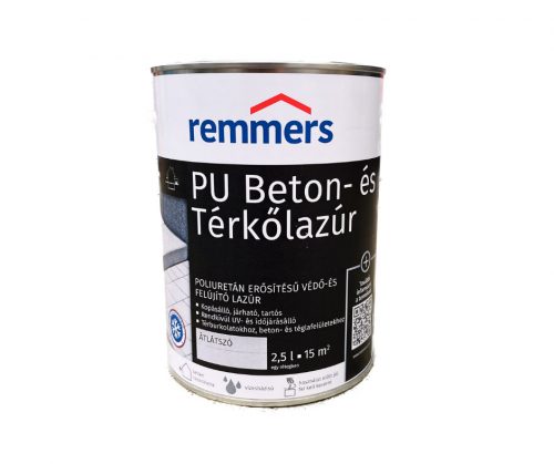 PU Beton- és Térkőlazúr 2,5l átlátszó