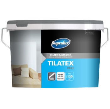 Supralux Tilatex Pro beltéri falfesték 10l Fehér