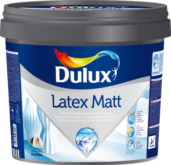 Dulux Latex matt beltéri falfesték 10l Fehér