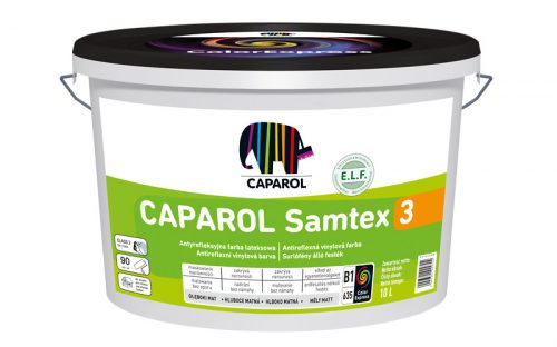 Caparol Samtex 3 beltéri falfesték 2,5L B1/Fehér