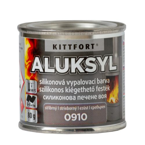 Kittfort Aluksyl hőálló festék 80g ezüst