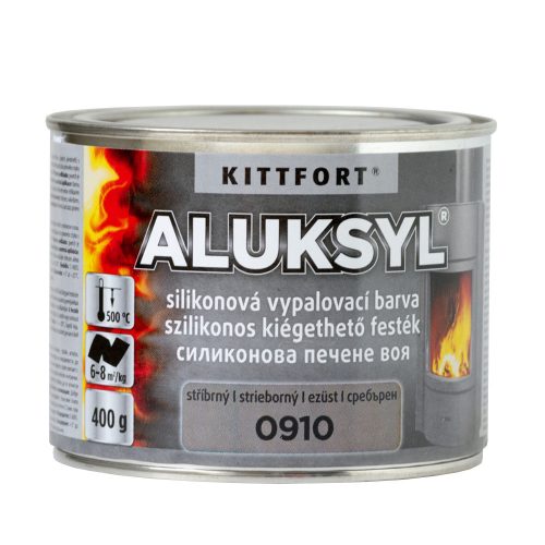 Kittfort Aluksyl hőálló festék 400g ezüst