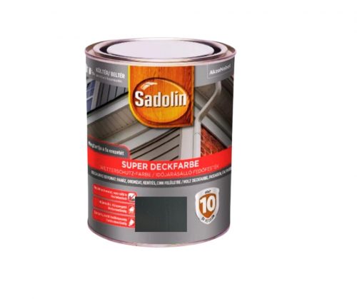 Sadolin Super Deckfarbe fedőfesték 0,75l Antracit RAL7016