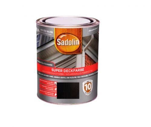 Sadolin Super Deckfarbe fedőfesték 0,75l Fekete