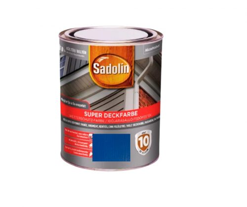 Sadolin Super Deckfarbe fedőfesték 0,75l Királykék