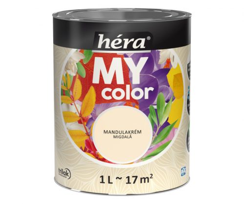 Héra My Color beltéri falfesték 1l Mandulakrém