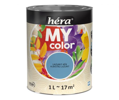 Héra My Color beltéri falfesték 1l Lazurit kék