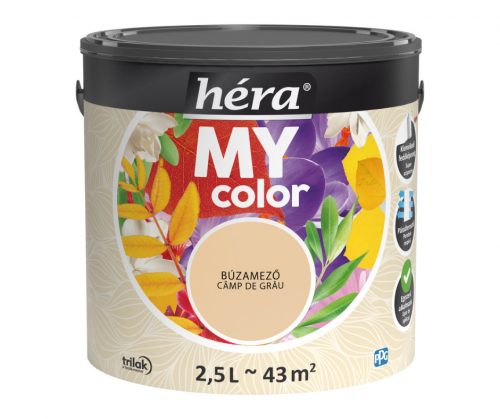 Héra My Color beltéri falfesték 2,5l Búzamező