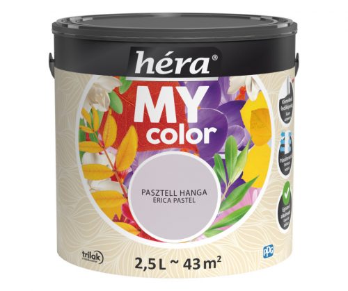 Héra My Color beltéri falfesték 2,5l Pasztell hanga