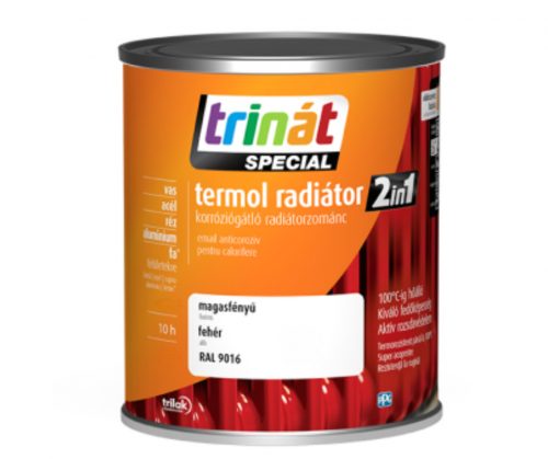 Trinát Special Termol radiátorzománc 2in1 2,5l RAL9016 Fehér